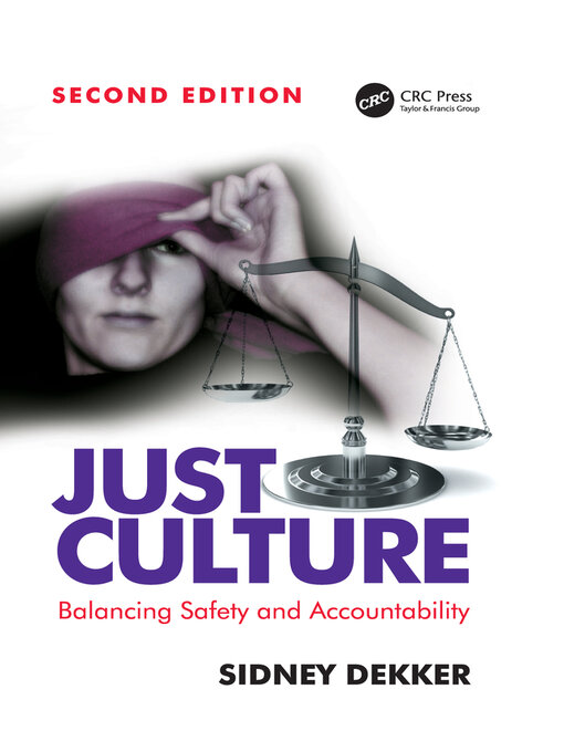 Title details for Just Culture by Sidney Dekker - Wait list